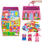 MALETIN APRENDIZAJE VESTIR VELCRO MONTESSORI HABILIDADES DIARIAS NIÑAS - Miniatura 2