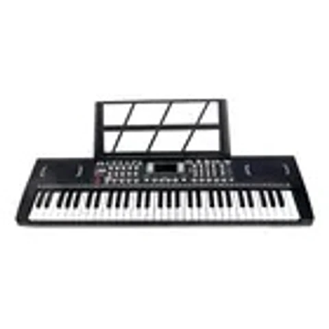 Teclado Órgano Musical Bd-613 100 Ritmos Bd Music Negro