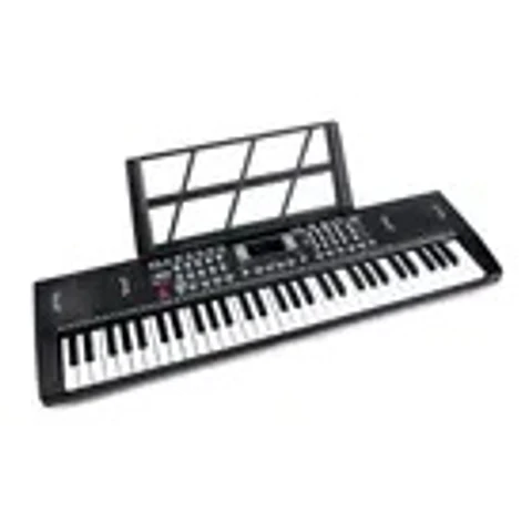Teclado Órgano Musical Bd-613 100 Ritmos Bd Music Negro
