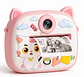  Camara Infantil Digital Impresora Termica Foto Video Diseño Gatito Rosa Instantanea Recargable Juguete Nene Nena Musica Juegos Portatil Regalo Rollo Papel Selfie Educativo Divertido Niños Creativa - Miniatura 1
