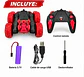 Auto Stunt Car Luces Control Remoto Acrobatico 360 Doble Color ROJO - 270011 - Miniatura 3