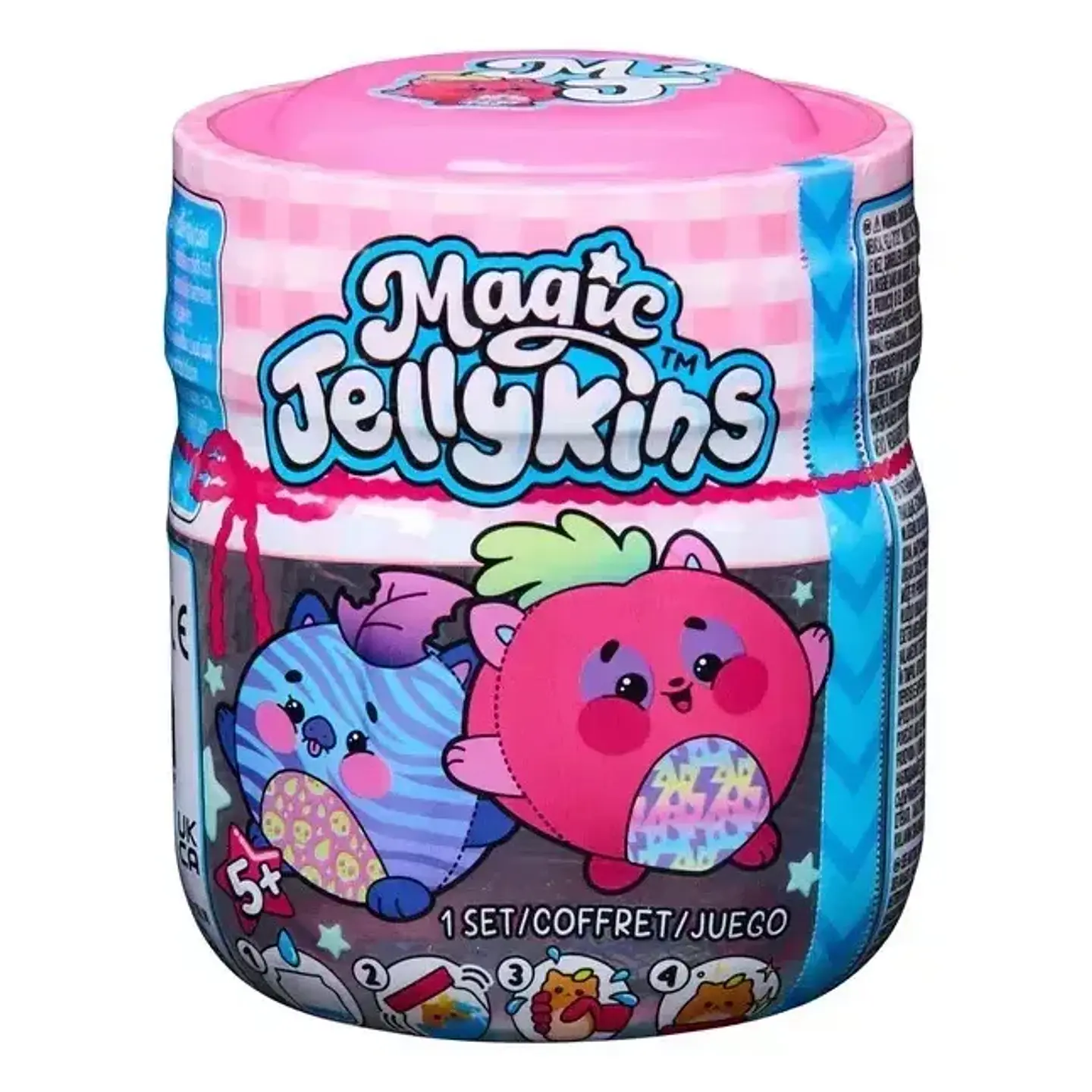 Peluche Sorpresa Magic Jellykins con Transformación Mágica y Aroma, 7.6 cm 1