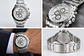 Reloj Orlando Hombre Análogo Cronógrafo Acero Plateado - Miniatura 1