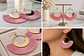 Aros Argollas Doradas Con Flecos Rosados Estilo Abanico Agregar a favoritos - Miniatura 2
