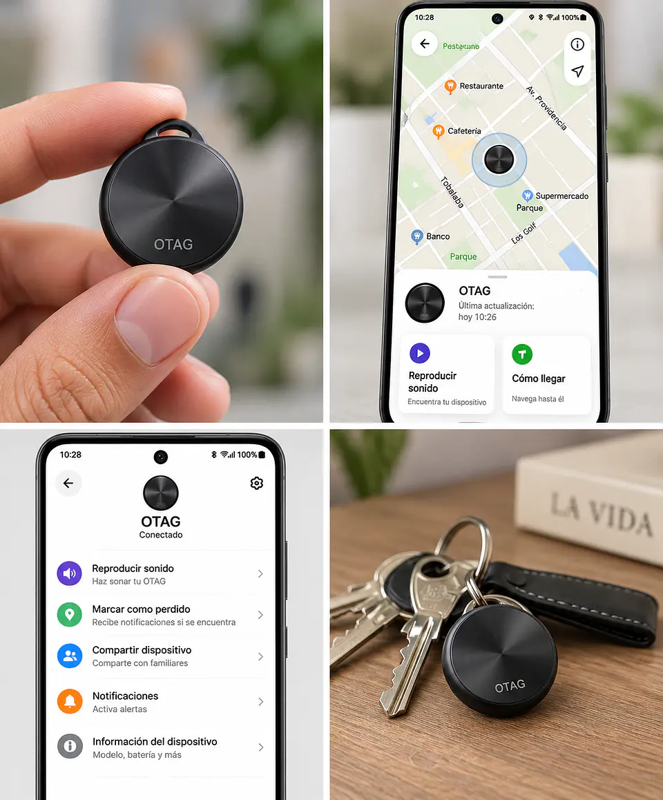 Localizador Gps Otag Compatible Con Apple Ios Y Android 3