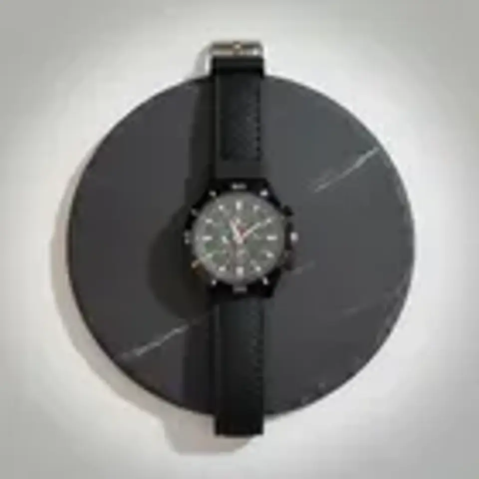 Reloj Gt Grand Touring Deportivo Hombre Correa Silicona Negra 2