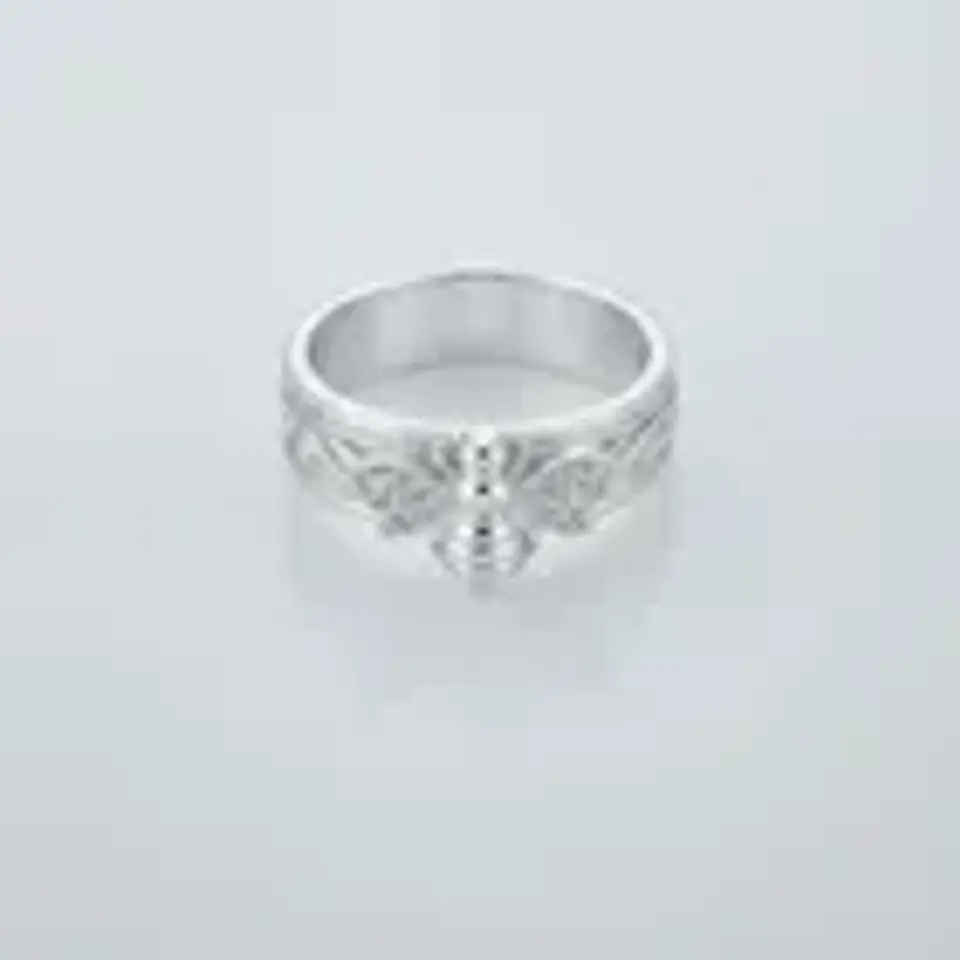 Anillo De Plata 925 Con Diseño De Abeja Para Mujer 2