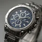 Reloj Orlando Hombre Esfera Azul Correa Plateada - Miniatura 3