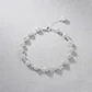 Pulsera Plata Ajustable Con Esferas Caladas Y Filigrana - Miniatura 1