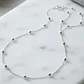 Collar Cadena De Plata 925 Con Bolitas Gargantilla De Mujer - Miniatura 1