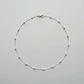 Collar Cadena De Plata 925 Con Bolitas Gargantilla De Mujer - Miniatura 3