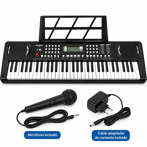 Teclado Musical BD-613 61 Teclas – BD Music
