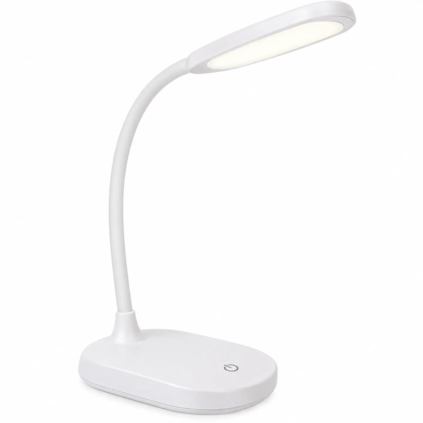 Lámpara LED de Escritorio con Cuello Flexible y Control Táctil 1