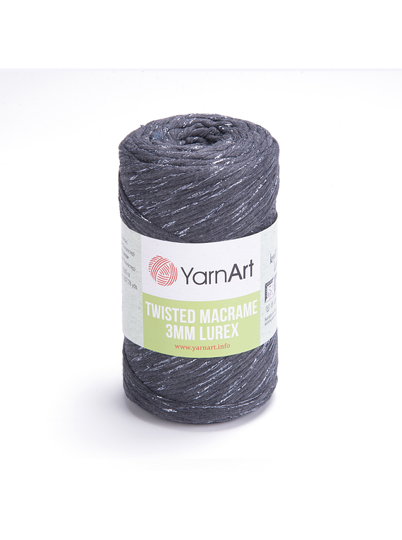 Twisted Macrame Lurex 3mm Color 758