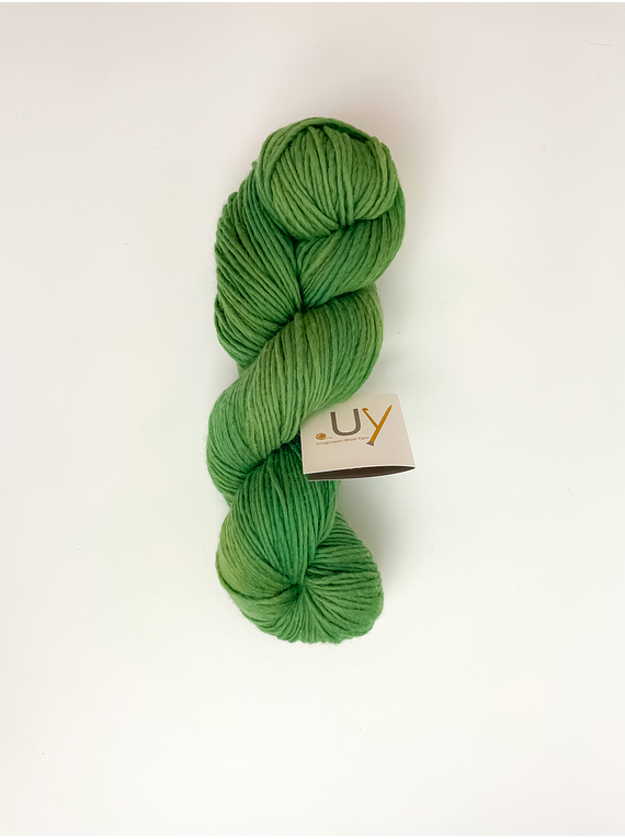 Lana 100% Merino DK Color 13 (Verde Claro)