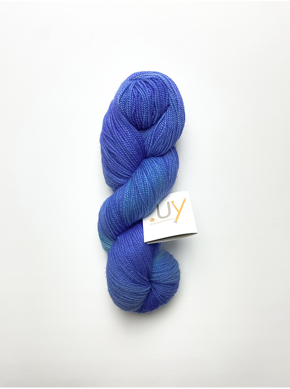 Lana 100% Merino Fingering Color B004 (Multicolor Azul)