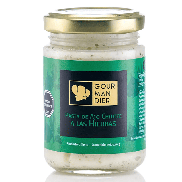 Pasta de ajo a las hierbas