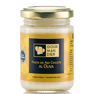 Pasta de ajo chilote al oliva