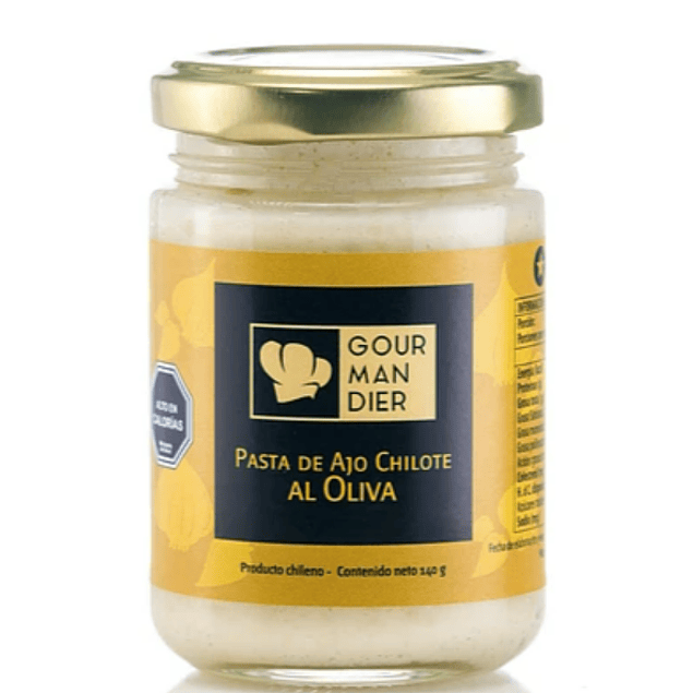 Pasta de ajo chilote al oliva