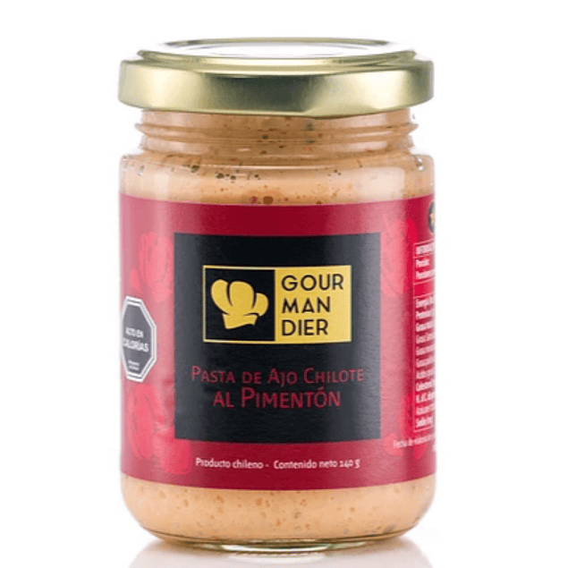 Pasta de ajo chilote al pimentón