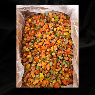 Fruta Confitada sin Marrosquino 1 KG.