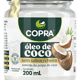 Aceite de Coco 200ml sin Olor y sin Sabor.