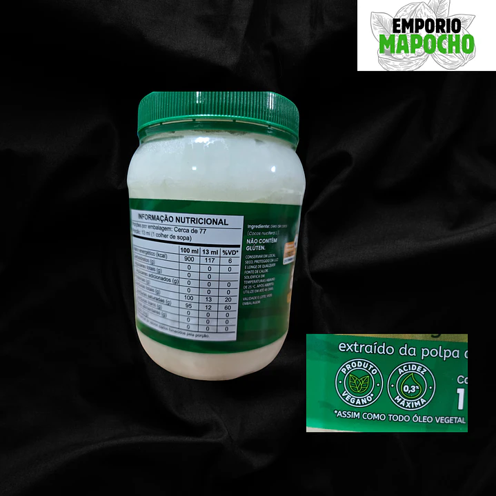Aceite de Coco Premiun Extra Virgen Vegano 6 Unidades de 1 LT. 2
