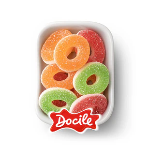 Gomitas de Aros Ácidos Docile 1 Kilo 