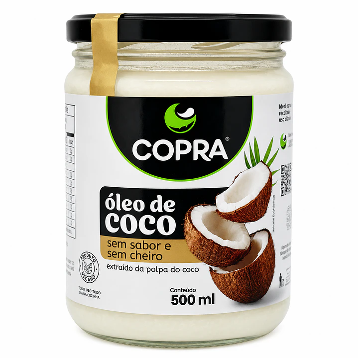 Aceite de Coco 500 ml sin Olor y sin Sabor 1