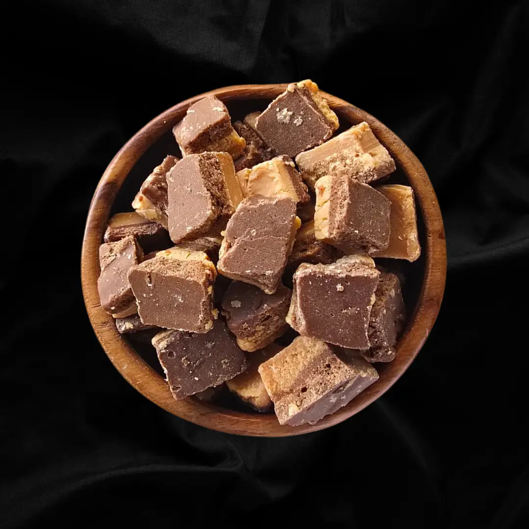 Cubos de Dulce de Leche con Chocolate 10 KG. 1