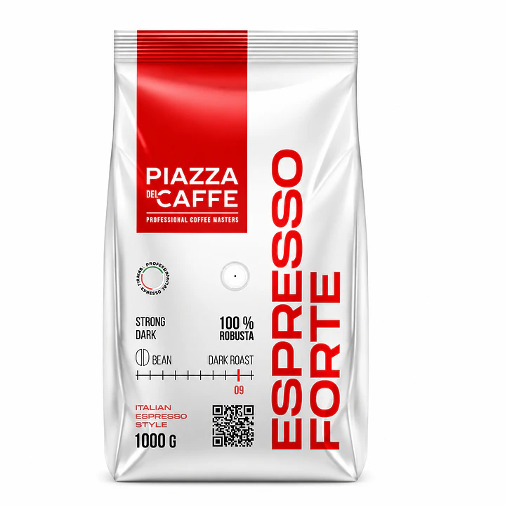 Café Piazza Espresso Forte en Grano 1 KG. 1