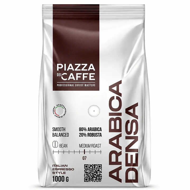 Café Piazza Arábica Densa En Grano 1 Kg. 1