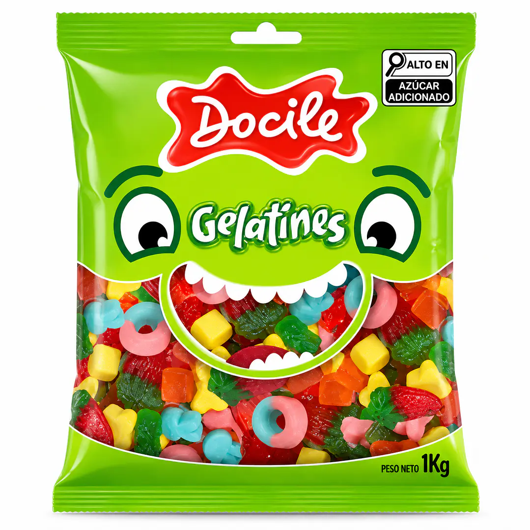 Gomitas Mix Divertido Docile 1 KG. 2