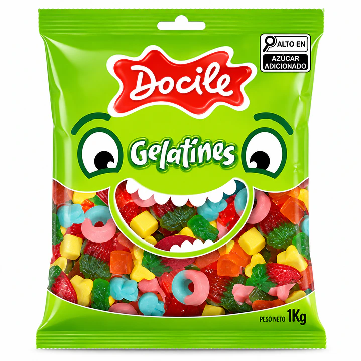 Gomitas Mix Divertido Docile 1 KG. 2