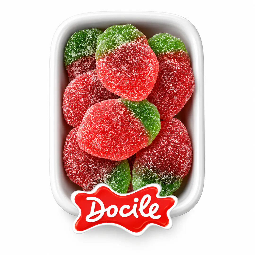 Gomitas de Frutillas Acidas Docile 1 KG. 1