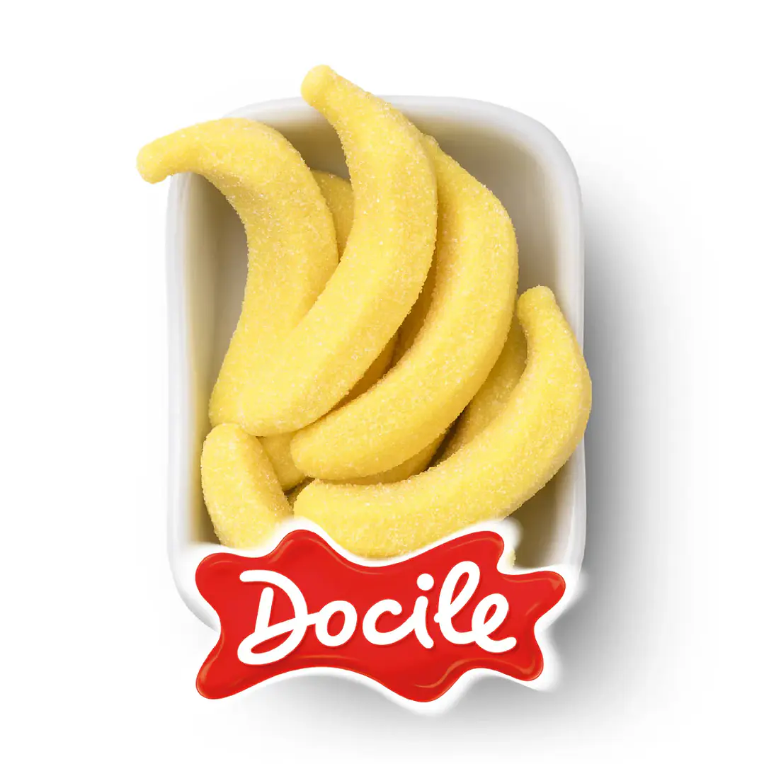 Gomitas de Platano Docile 12 KG. 1