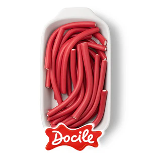 Tubos de Frutilla Docile 1.350 gr. (1.35kg)