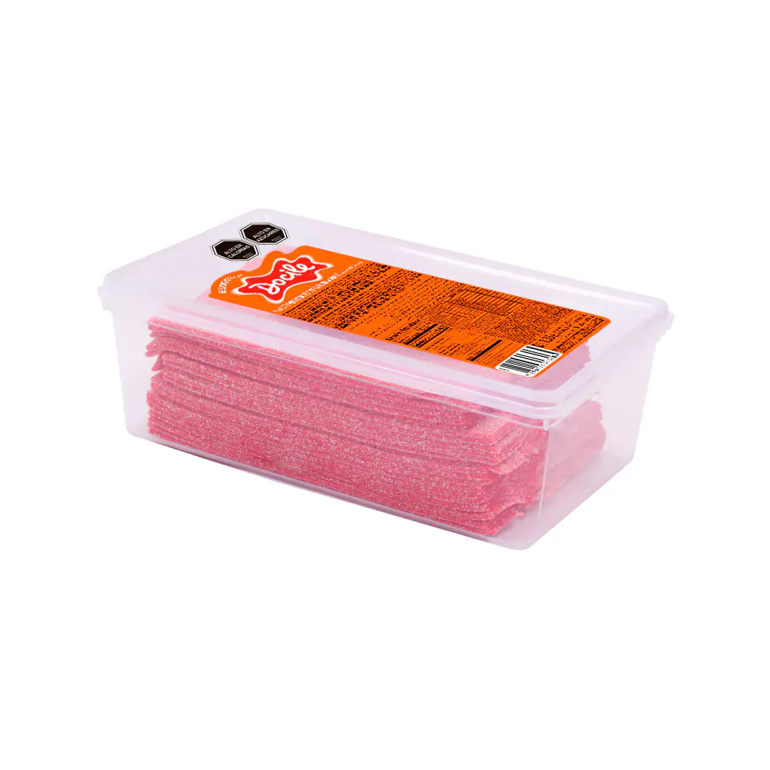 Cintas de Frutilla Acida Docile 1.350 gr (1.35kg) 2