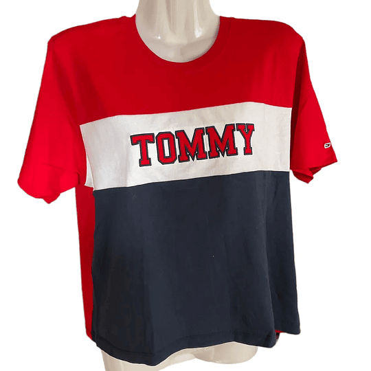 Polera mujer Tommy Hilfiger Crop Top Talla M
