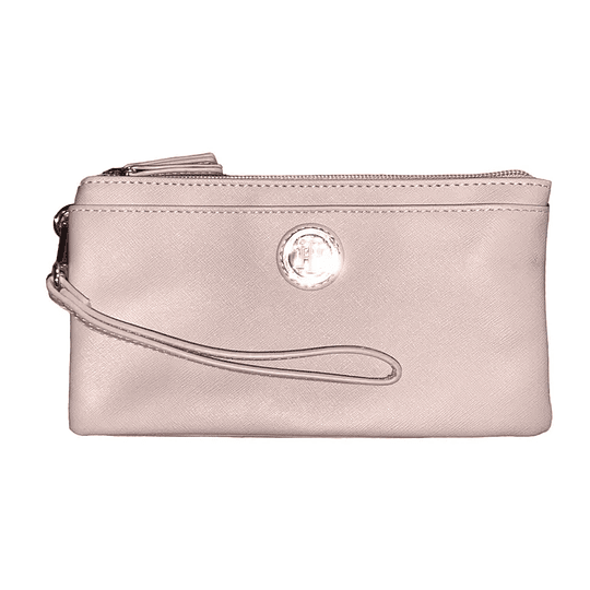 Clutch Tommy Hilfiger Dos Compartimentos Con Cierre-