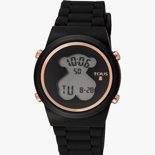 Reloj TOUS mujer  digital D-Bear de acero