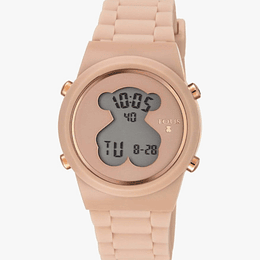 Reloj Tous mujer  digital D-Bear de acero
