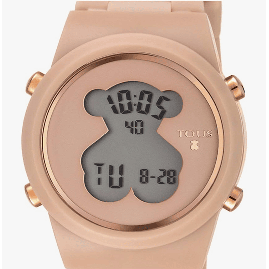 Reloj Tous mujer  digital D-Bear de acero