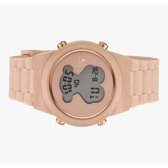 Reloj Tous mujer  digital D-Bear de acero