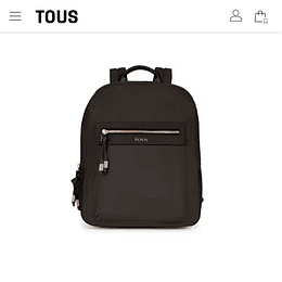 Mochila negra TOUS