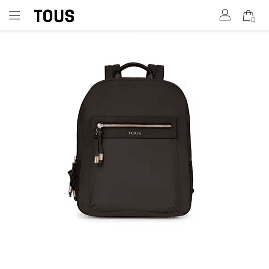 Mochila negra TOUS