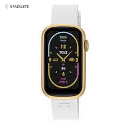 Smartwatch Tous T BAND unisex correa blanca 