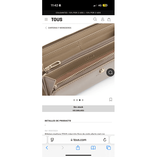 Billetera TOUS 
