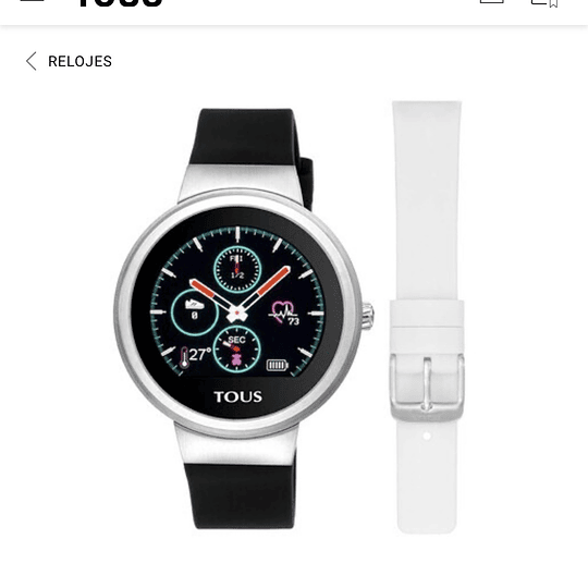 Smartwatch Tous round Connect corres intercambiable