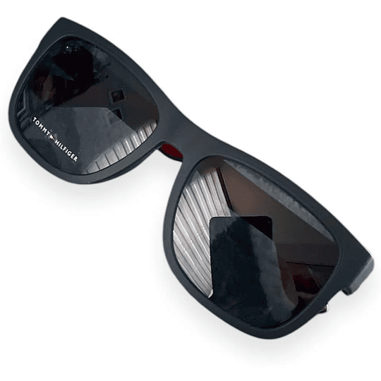 Lente De Sol Tommy Hilfiger Hombre Sin Estuche Azul